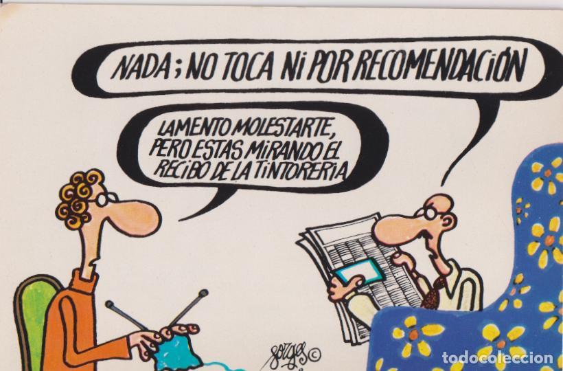 Postales: POSTAL LOTERIA &ndash; DIBUJOS HUMOR&Iacute;STICOS &ndash; FORGES &ndash; SERIE G N&ordm;8 &ndash; S/C