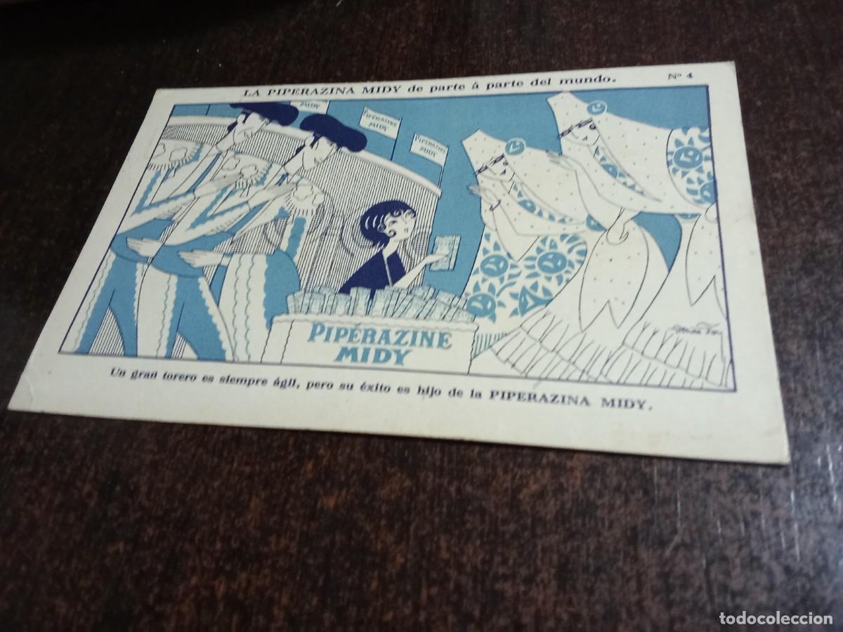 Postales: Piperazina Midy.Pip&eacute;razine Midy.