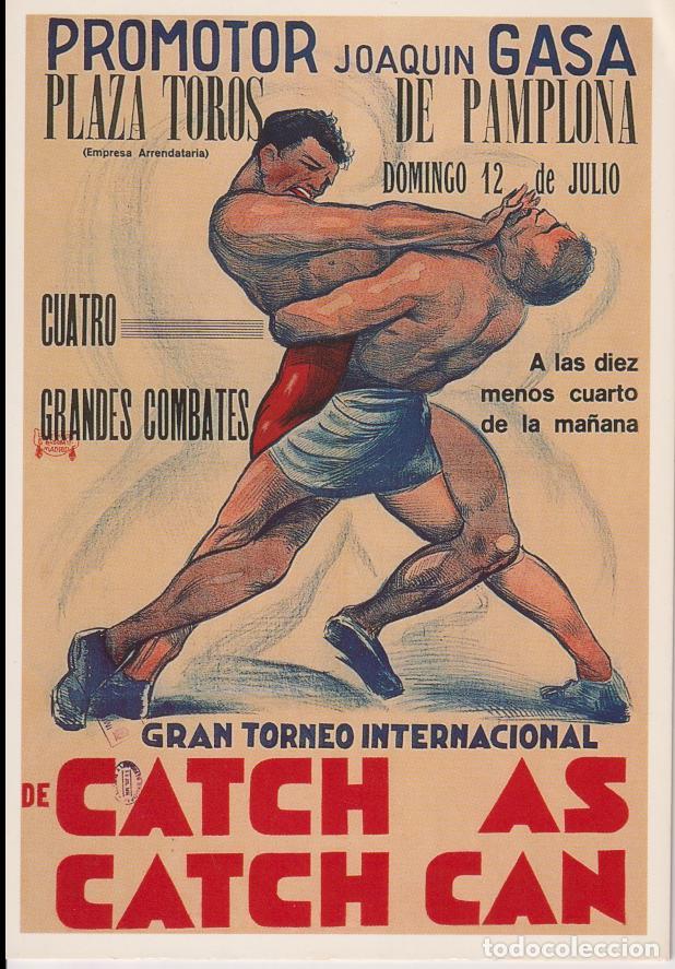 Postales: POSTAL PUBLICITARIA CARTELES CATCH &ndash; EDICIONES AM N&ordm;2860 &ndash; S/C