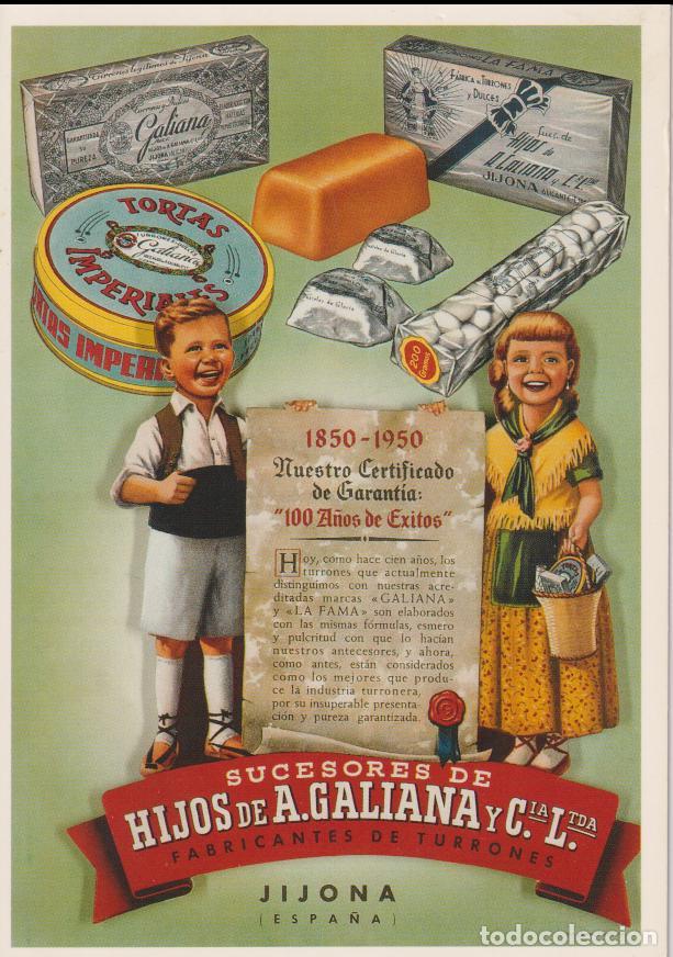 Postales: POSTAL PUBLICITARIA CARTELES CONSERVAS LA RIOJA HIJOS DE A.GALIANA &ndash; EDICIONES AM N&ordm;2911 &ndash; S/C