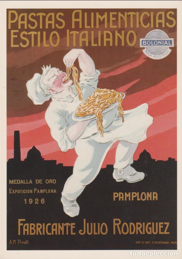 Postales: POSTAL PUBLICITARIA CARTELES BOLONIAL &ndash; EDICIONES AM N&ordm;2933 &ndash; S/C