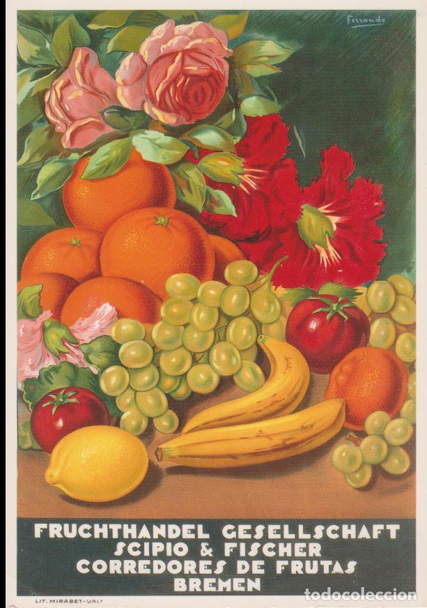 Postales: POSTAL PUBLICITARIA CARTELES FRUTAS &ndash; EDICIONES AM N&ordm;2939 &ndash; S/C
