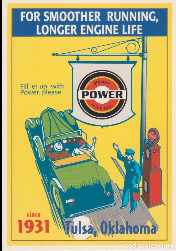Postales: POSTAL PUBLICITARIA CARTELES POWER&ndash; EDICIONES AM N&ordm;2164/7 &ndash; S/C