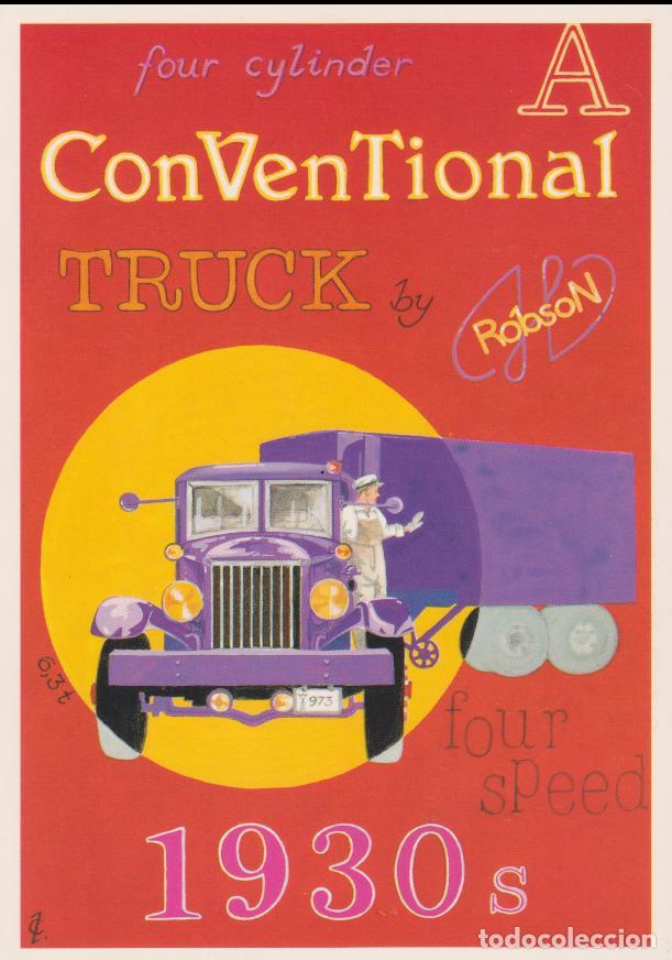 Postales: POSTAL PUBLICITARIA CARTELES ROBSON &ndash; EDICIONES AM N&ordm;2181/47 &ndash; S/C