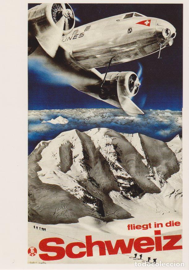 Postales: POSTAL PUBLICITARIA CARTELES SCHWEIZ &ndash; PHOTOGLOB Z&Uuml;RICH N&ordm;1917 &ndash; S/C