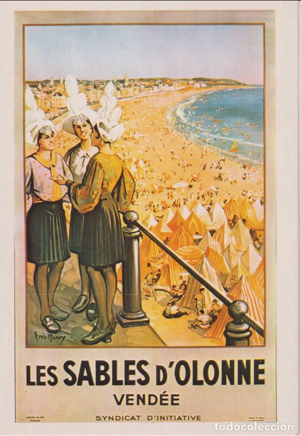 Postales: POSTAL PUBLICITARIA CARTELES LES SABLES D'OLONNE &ndash; EDITIONS MIC MAX 2944 &ndash; S/C