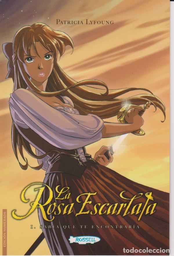 Postales: POSTAL PUBLICITARIA CARTELES LA ROSA ESCARLATA &ndash; ROSSELL &ndash; S/C