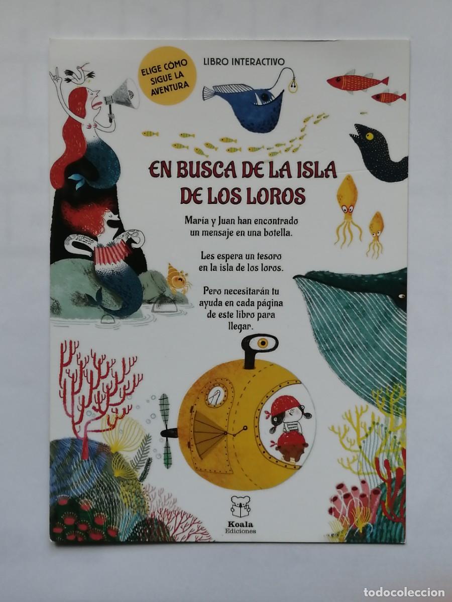 Postales: POSTAL 18418 NUEVA-KOALA EDICIONES EN BUSCA DE LA ISLA DE LOS LOROS - FAUNA INFANCIA SIRENA NAVAL