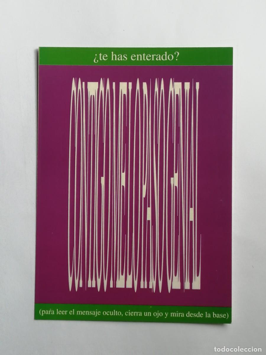 Postales: POSTAL 18435 NUEVA-POSTALFREE &iquest;TE HAS ENTERADO? CONTIGO ME LO PASO GENIAL