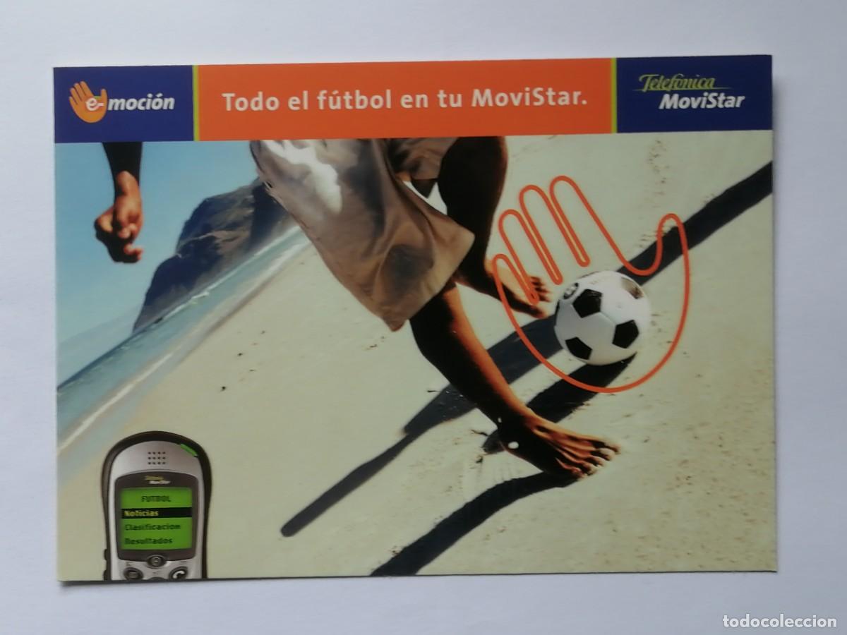 Postales: POSTAL 18432 NUEVA-POSTALFREE MOVISTAR TODO EL FUTBOL EN MOVISTAR - TELECOMUNICACIONES DEPORTES