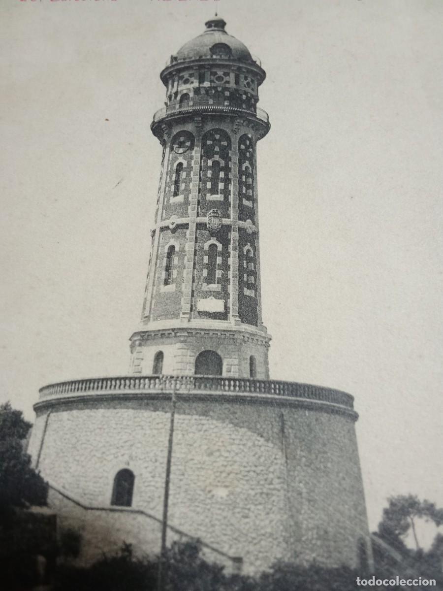Postales: Barcelona.Tibidabo.Torre de las Aguas. - Foto 2