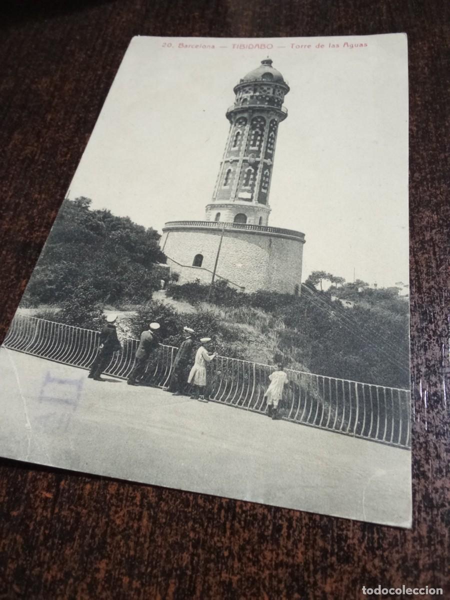 Postales: Barcelona.Tibidabo.Torre de las Aguas.