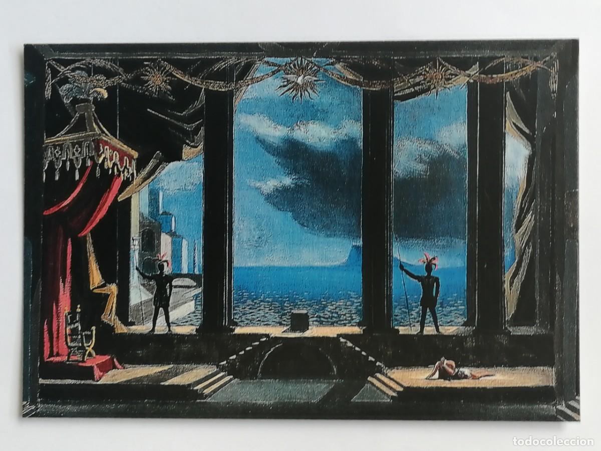 Postales: POSTAL 18655 NUEVA-POSTALFREE CIRCULO BELLAS ARTES MADRID CALDERON EN ESCENA VICENTE VIUDES ARTE