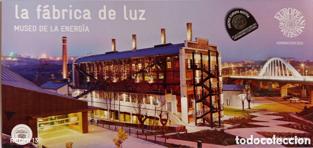Postales: La f&aacute;brica de luz. Museo de la energ&iacute;a