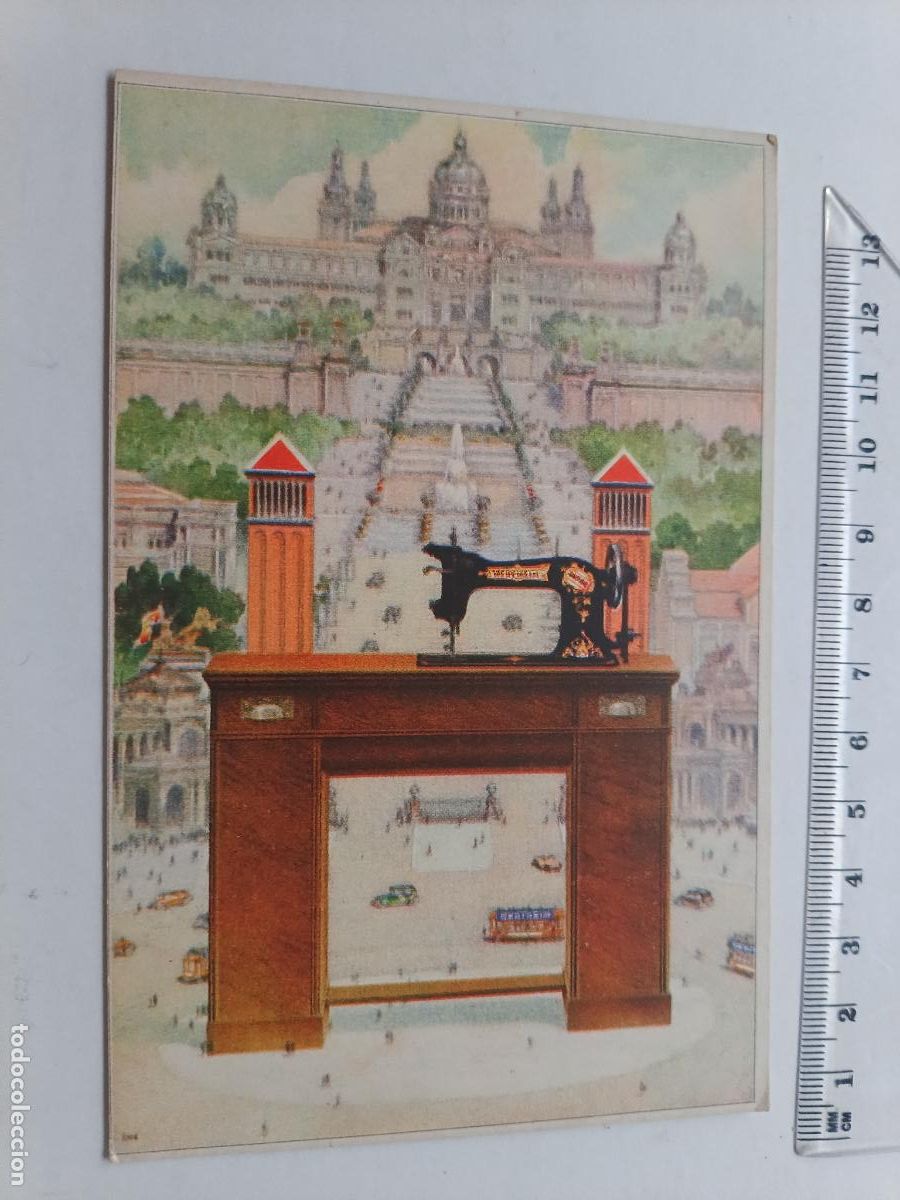 Postales: MAQUINAS DE COSER WERTHEIM. POSTAL ANTIGUA ORIGINAL