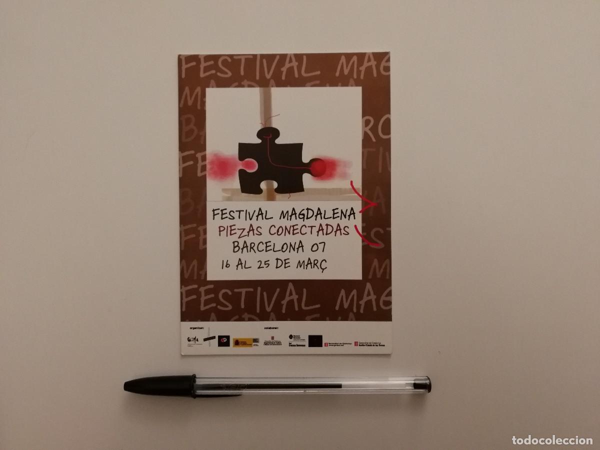 Postales: POSTAL ORIGINAL -10*15- PIEZAS CONECTADAS - FESTIVAL 2007 - MAGDALENA