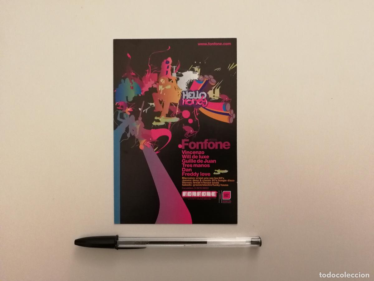 Postales: POSTAL ORIGINAL -10*15- FONFONE PLAZA REAL BARCELONA - CLUB BAR NASTY MONDAYS Will Deluxe