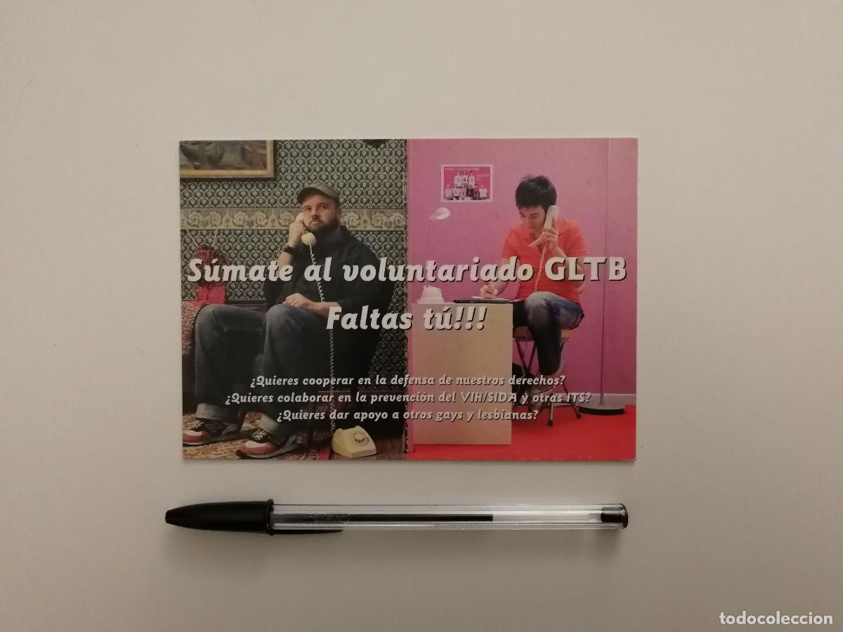 Postales: POSTAL ORIGINAL -10*15- GLTB VOLUNTARIADO - CURSO GAY LESBIANAS