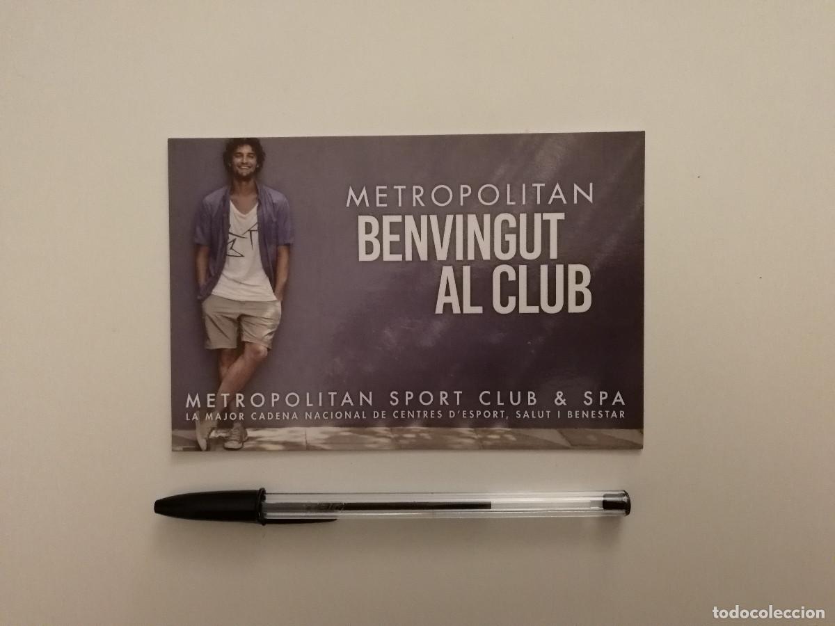Postales: POSTAL ORIGINAL -10*15- METROPOLITAN SPORT CLUB & SPA BARCELONA - GIMNASIO GYM