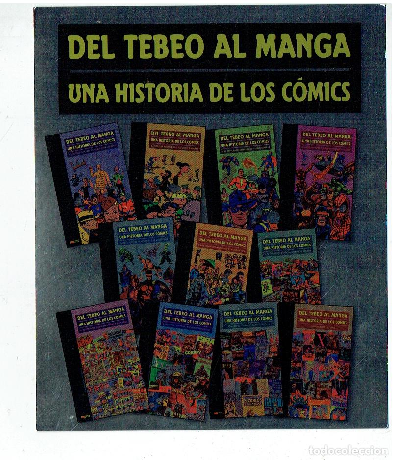 Postales: DEL TEBEO AL MANGA. UNA HISTORIA DE LOS C&Oacute;MICS. PANINI COMICS. (B/48.1