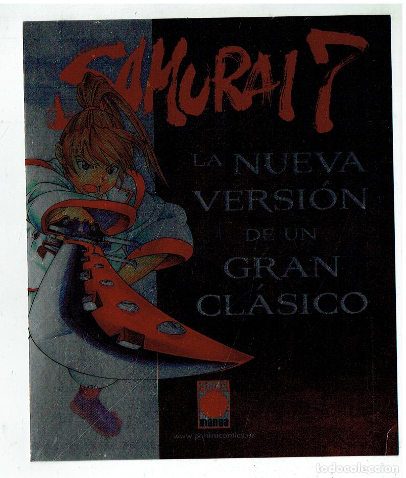 Postales: SAMURAI. LA NUEVA VERSION DE UN GRAN CLASICO. PANINI MANGA,(B/48.1