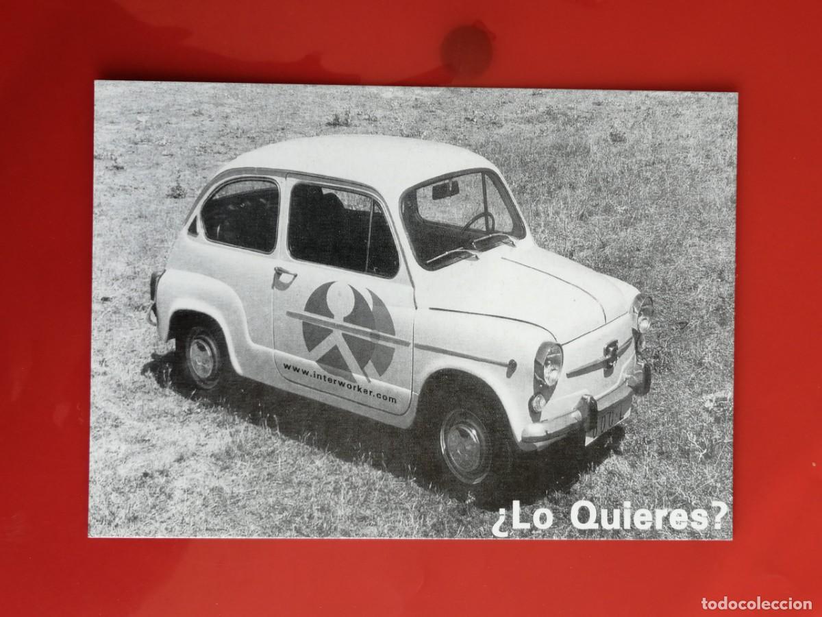 Postales: POSTAL 18553 NUEVA-POSTALFREE INTERWORKER COCHE SEAT 600
