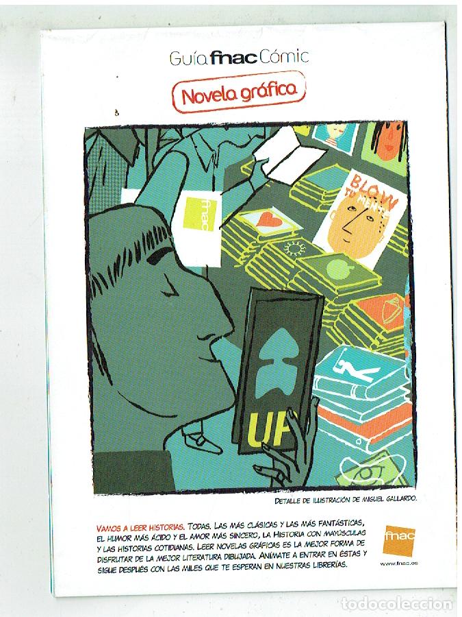 Postales: GU&Iacute;A FNAC COMIC. NOVELA GR&Aacute;FICA. (B/48.1