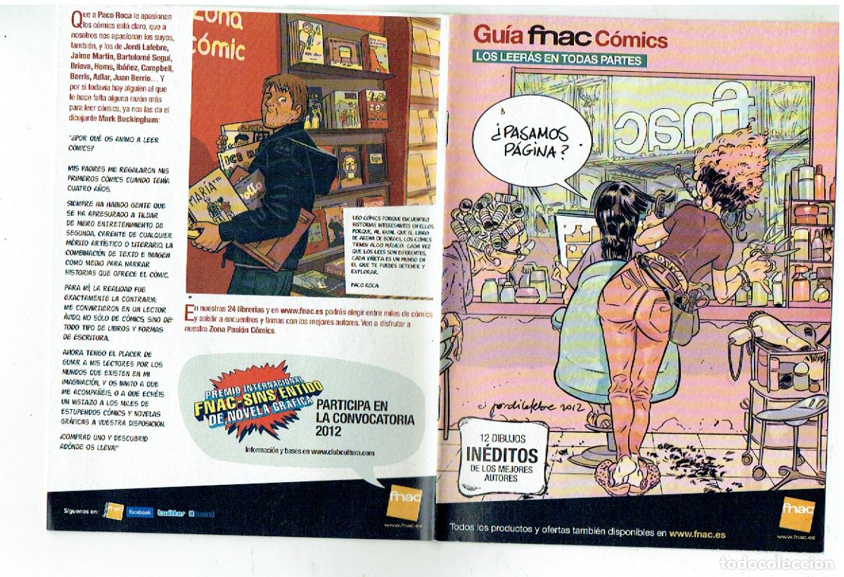 Postales: GU&Iacute;A FNAC COMICS. LOS LEEREAS EN TODAS PARTES. (B/48.1