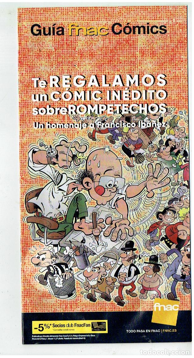 Postales: GU&Iacute;A FNAC COMICS. TE REGALAMOS UN COMIC IN&Eacute;DITO SOBRE ROMPETECHOS. (B/48.1