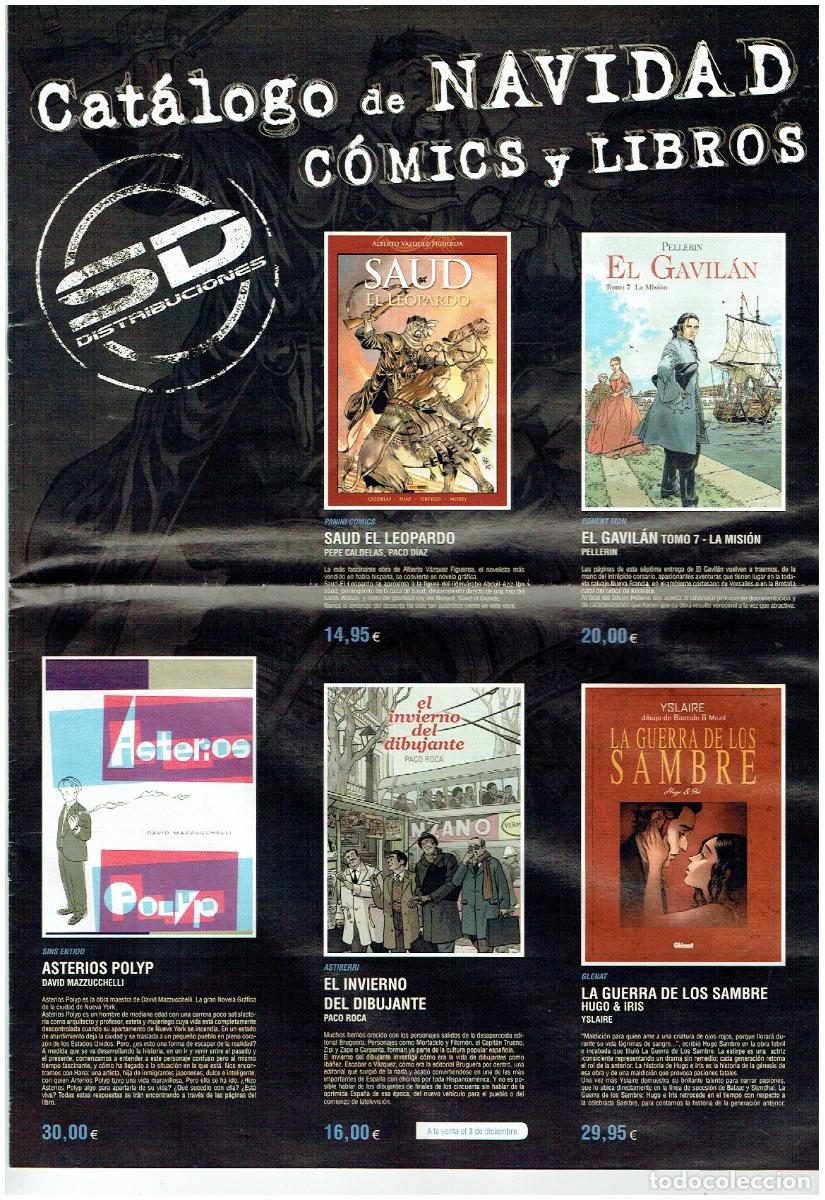 Postales: CAT&Aacute;LOGO DE NAVIDAD C&Oacute;MICS Y LIBROS. SD.(B/48.1
