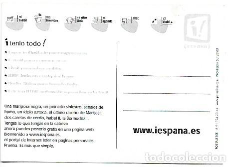 Postales: &iquest; QUE VES ?.- PUBLICIDAD DE PORTAL DE INTERNET - Foto 2