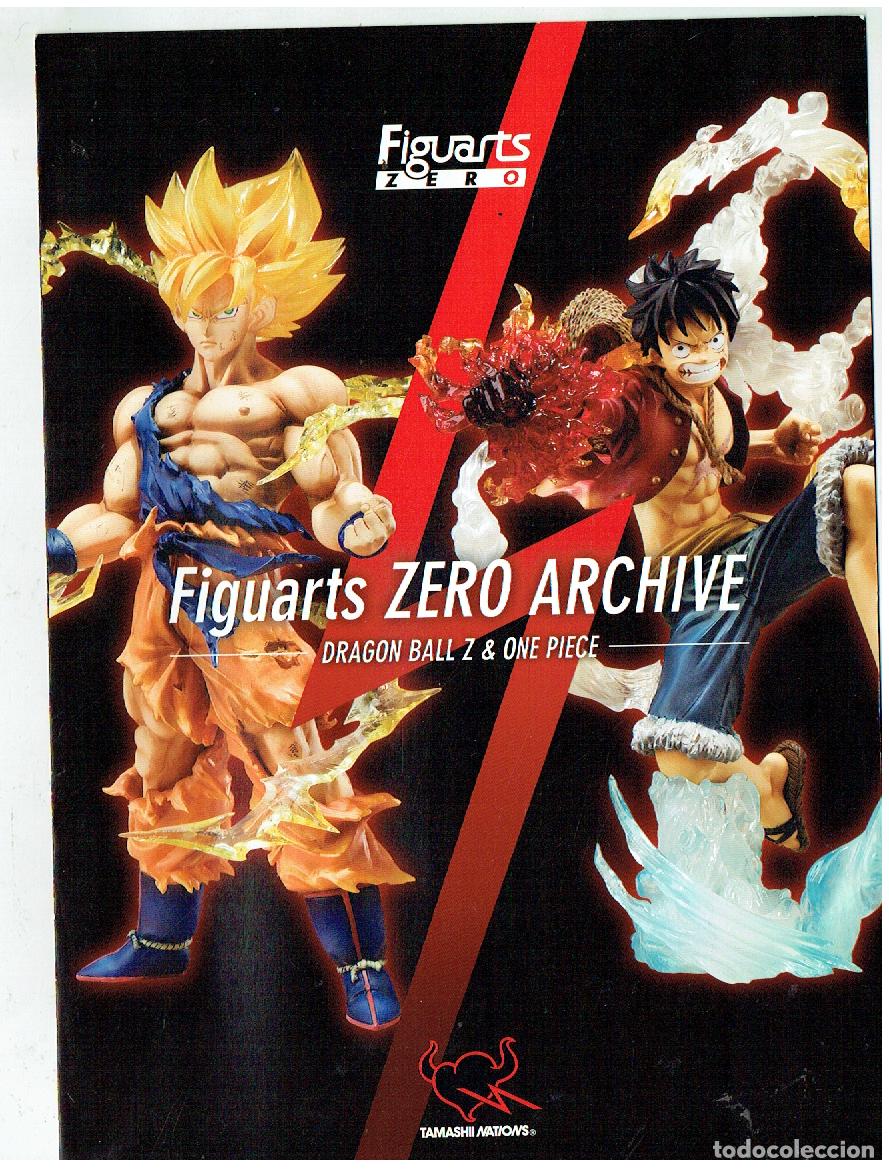 Postales: FIGUARTS ZERO ARCHIVE. DRAGON BALL Z & ONE PIECE. TAMASHI NATIONS. (B/48.1)