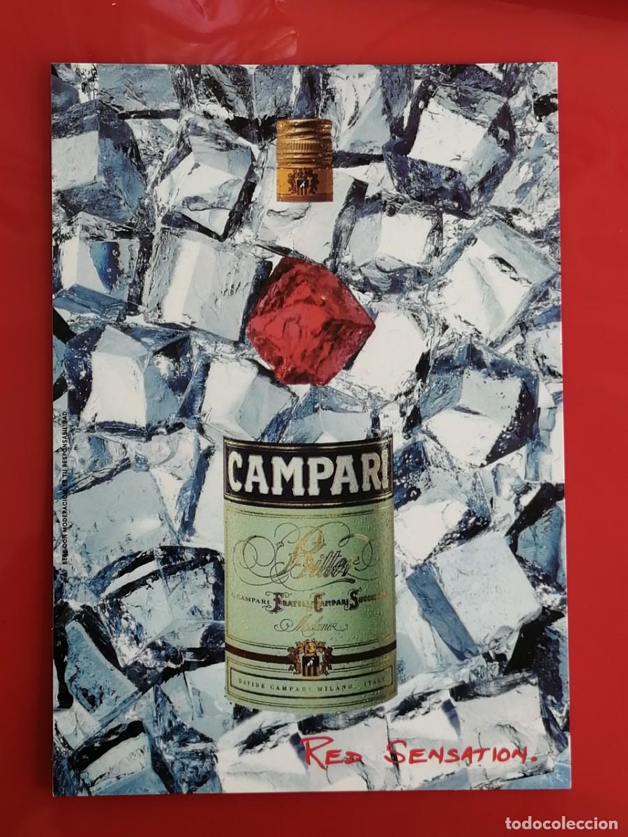 Postales: POSTAL 18734 NUEVA-POSTALFREE CAMPARI -BEBIDA