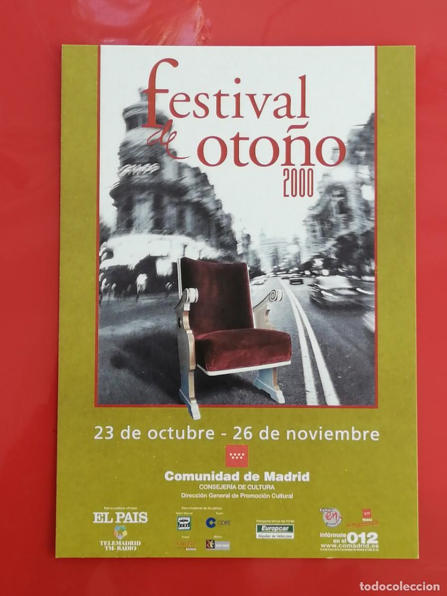 Postales: POSTAL 18722 NUEVA-POSTALFREE FESTIVAL DE OTO&Ntilde;O MADRID -SILLA