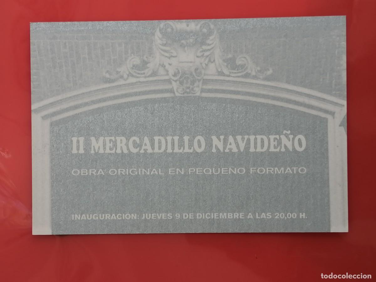 Postales: POSTAL 18721 NUEVA-ESTUDIO SOLANA GALERIA DE ARTE MADRID II MERCAILLO NAVIDE&Ntilde;O
