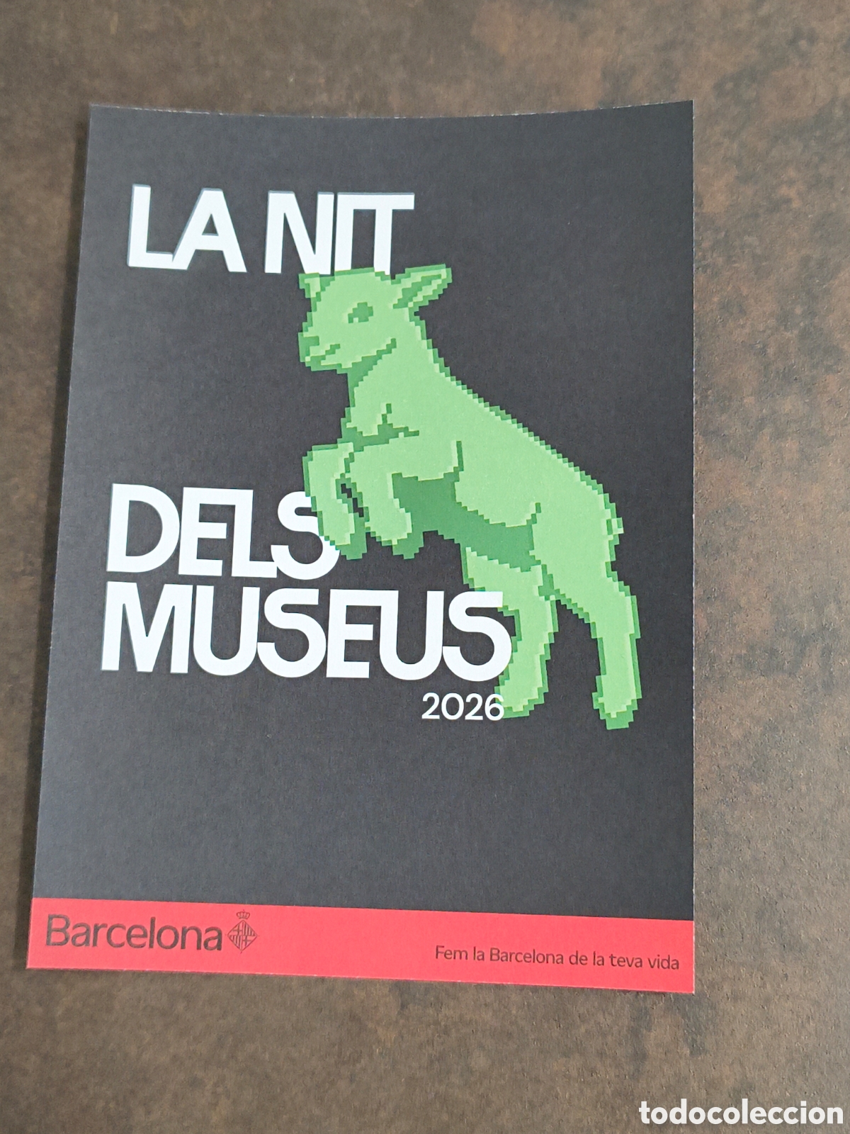 Postales: SIMIL POSTAL LA NIT DELS MUSEUS (AJUNTAMENT BARCELONA)