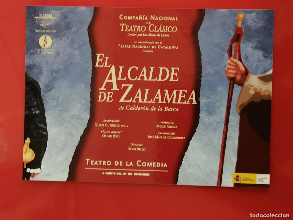 Postales: POSTAL 18674 NUEVA-POSTALFREE COMPA&Ntilde;IA NACIONAL DE TEATRO CLASICO MADRID ALCALDE ZALAMEA CALDERON