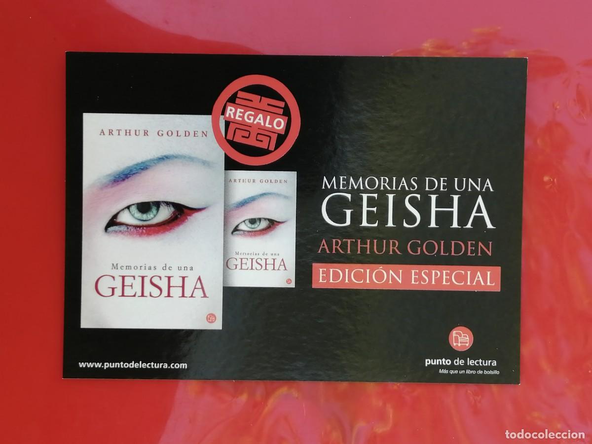 Postales: POSTAL 18832 NUEVA-POSTALFREE PUNTO DE LECTURA MEMORIAS DE UNA GEISHA ARTHUR GOLDEN JAPON