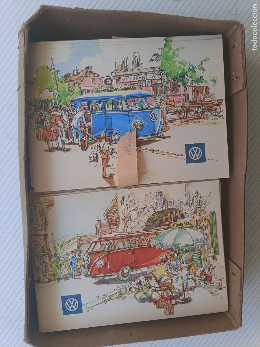 Postales: Volkswagen: lote de 153 postales nuevas, a&ntilde;os 50