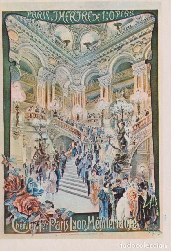 Postales: POSTAL PUBLICITARIA CARTELES PARIS, THEATRE DE L'OPERA - EDITIONS MIC MAX - S/C