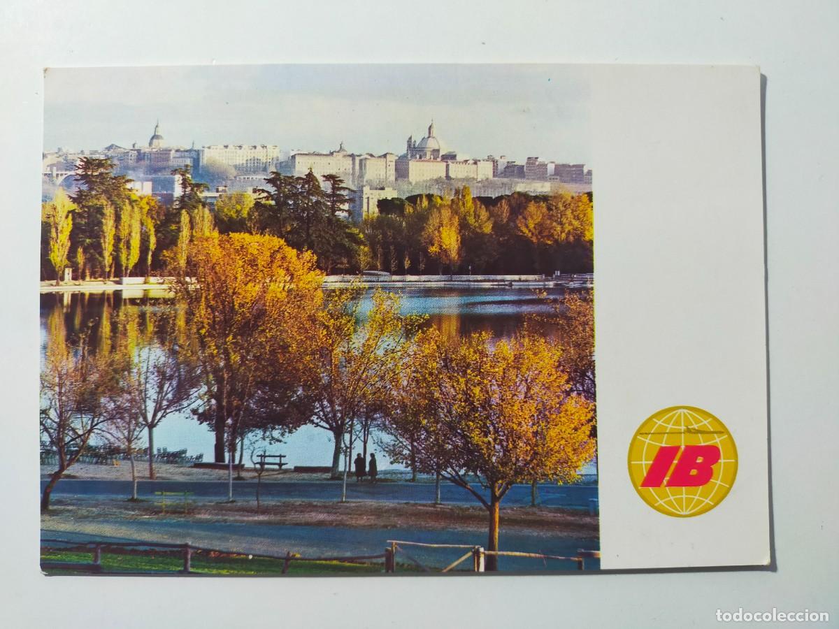 Postales: Postal IBERIA (Lineas Aereas de Espa&ntilde;a) - MADRID en Oto&ntilde;o - A&ntilde;o 1969
