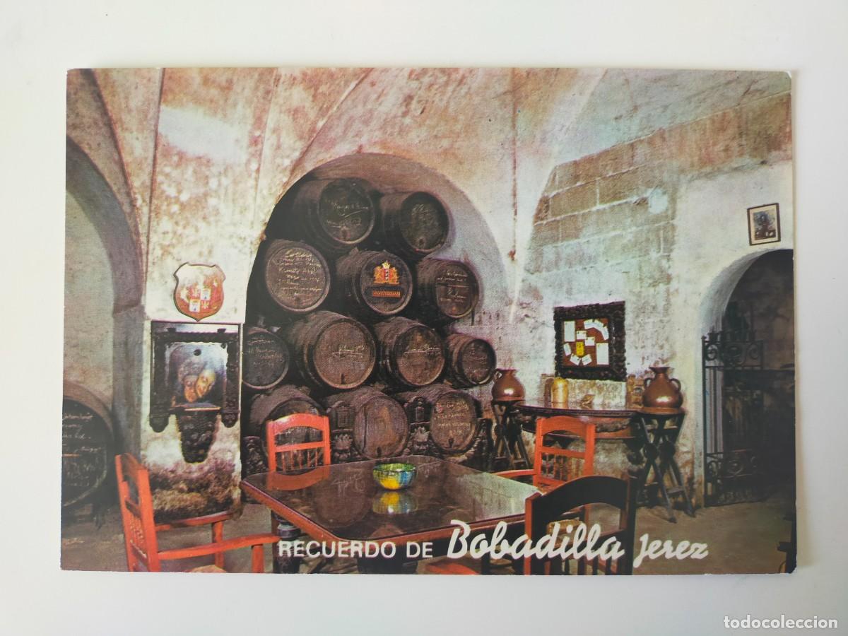 Postales: Tarjeta Postal Publicitaria BOBADILLA (Jerez): Brandy Gran Reserva Bobadilla - SIn Circular.