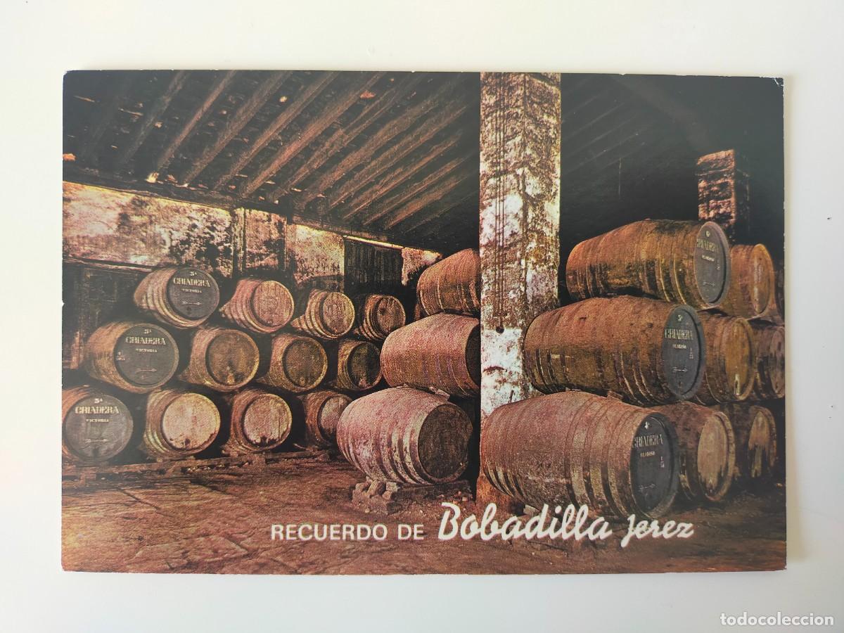 Postales: Tarjeta Postal Publicitaria BOBADILLA (Jerez): Oloroso Capit&aacute;n - SIn Circular.