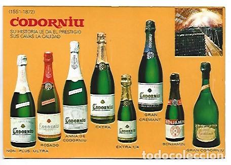 Postales: SURTIDO DE CAVAS CODORNIU