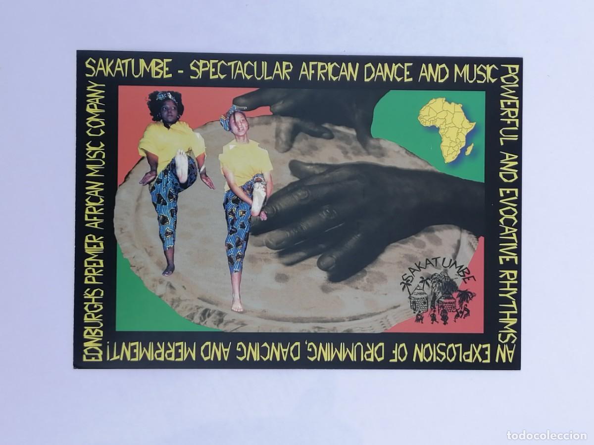 Postales: POSTAL 18908 NUEVA-UNITED KINGDOM EDIMBURGH FESTIVAL 1999 -MUSICA DANZA MUJER AFRICA