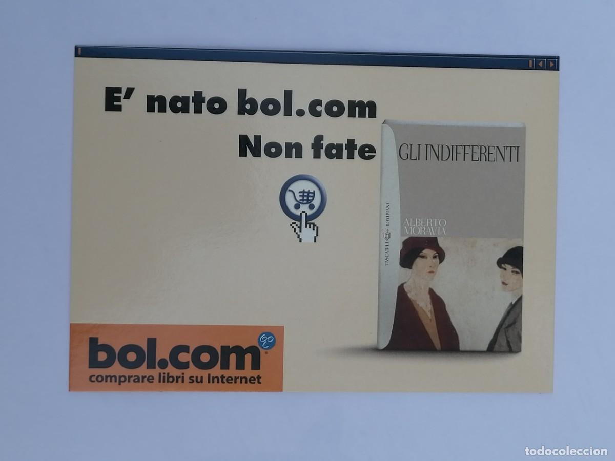 Postales: POSTAL 18903 NUEVA-ITALIA TOCARD -BOL.COM -GLI INDIFFERENTI ALBERTO MORAVIA -LITERATURA MUJER