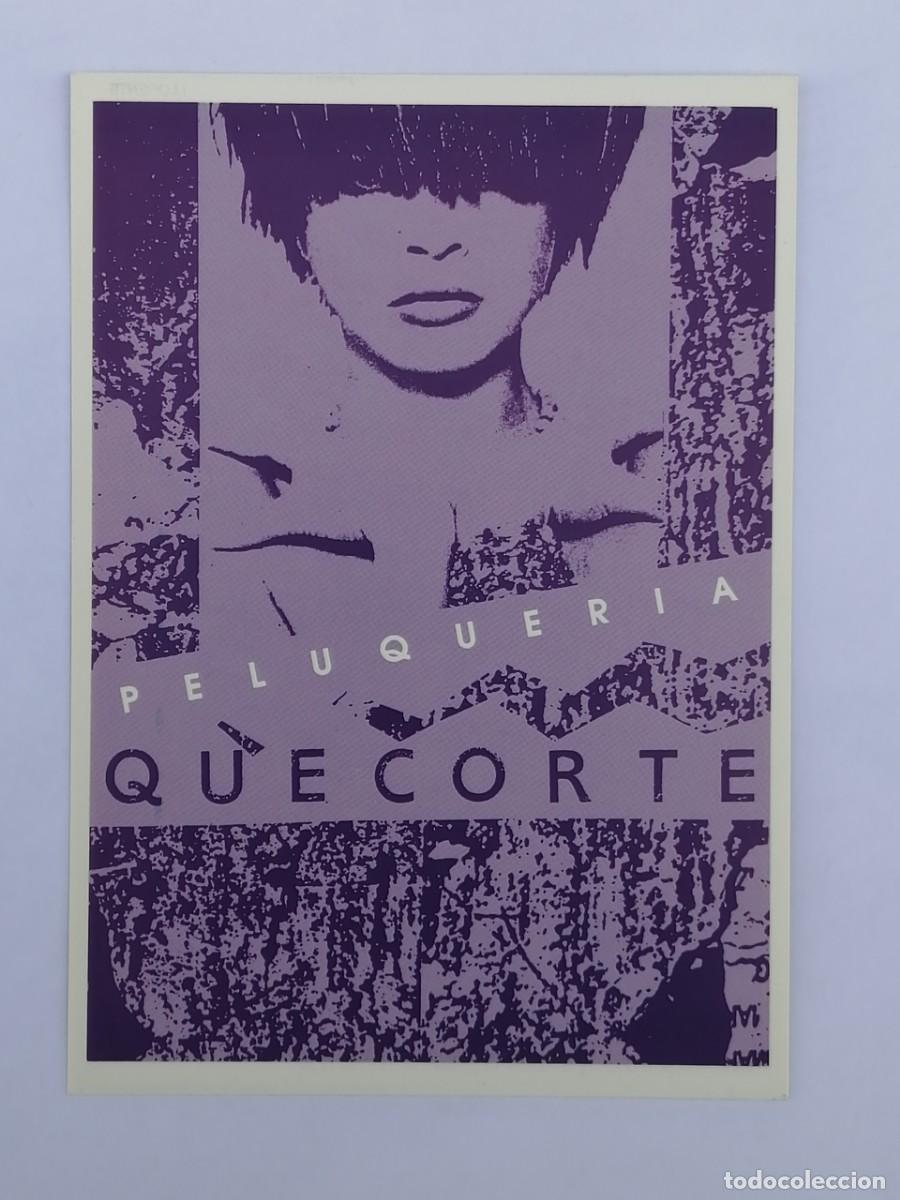 Postales: POSTAL 18874 NUEVA-VANGUARDIA QUECORTE PELUQUERIA ESTETICA Y MAQUILLAJE MADRID -MUJER