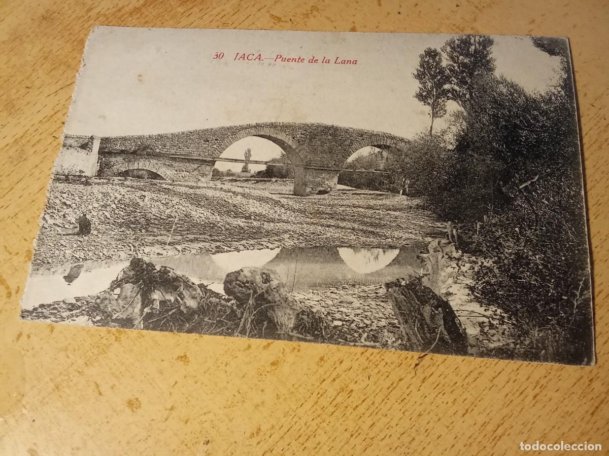 Postales: Jaca.Puente de la Lana.