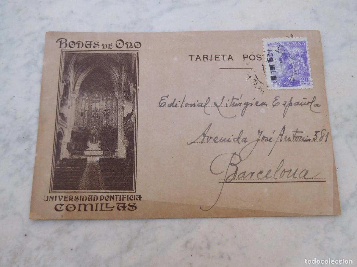 Postales: Bodas de oro universidad pontificia de Comillas 1941