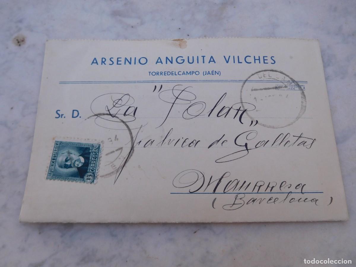 Postales: Cervezas Victoria y seguros Aurora, Torredelcampo Ja&eacute;n 1934 Arsenio Anguita Vilches